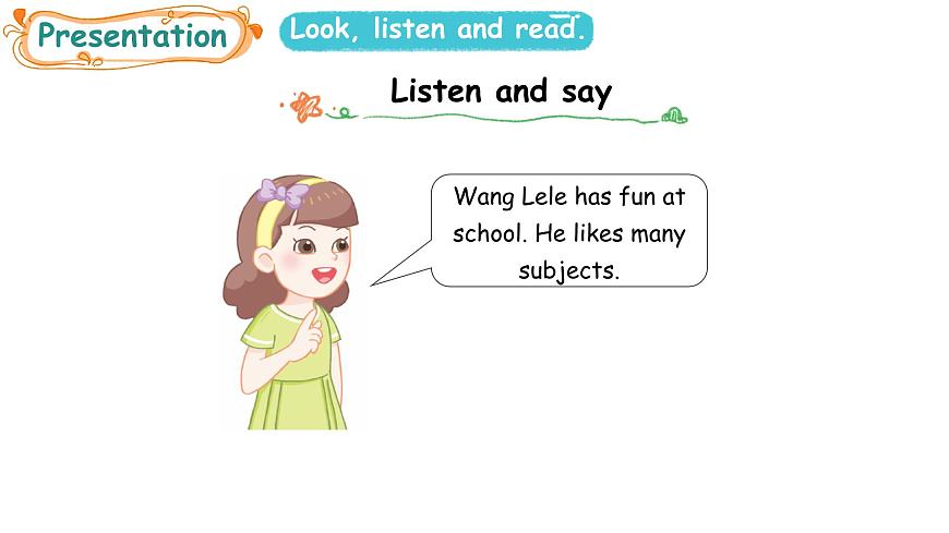 Unit 1 Lesson 3 Wang Lele's school days（课件）2025-2026学年冀教版（三起）四年级英语上册第5页