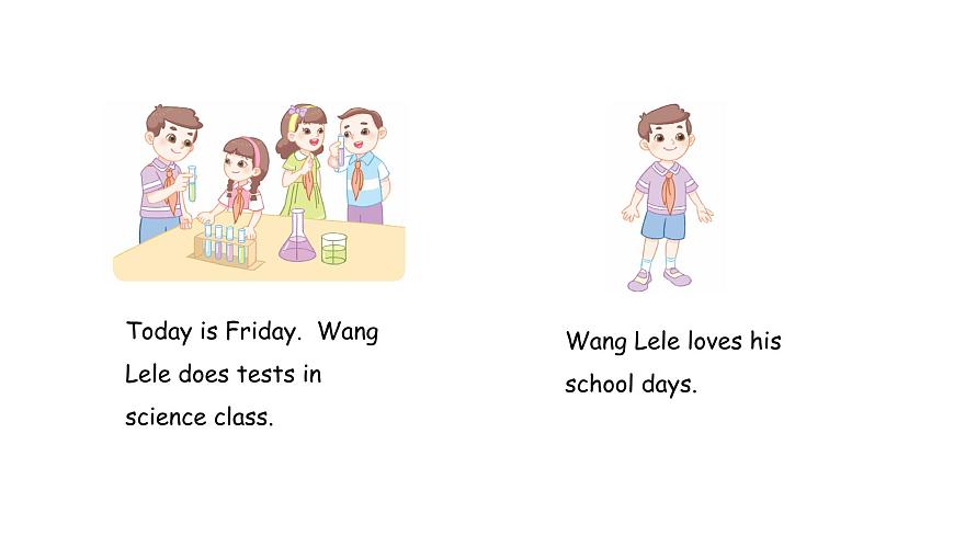 Unit 1 Lesson 3 Wang Lele's school days（课件）2025-2026学年冀教版（三起）四年级英语上册第8页