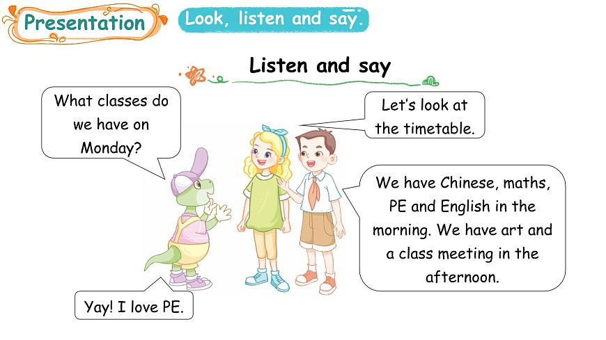 Unit 1 Lesson 2 School subjects（课件）2025-2026学年冀教版（三起）四年级英语上册第5页