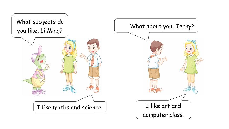 Unit 1 Lesson 2 School subjects（课件）2025-2026学年冀教版（三起）四年级英语上册第6页