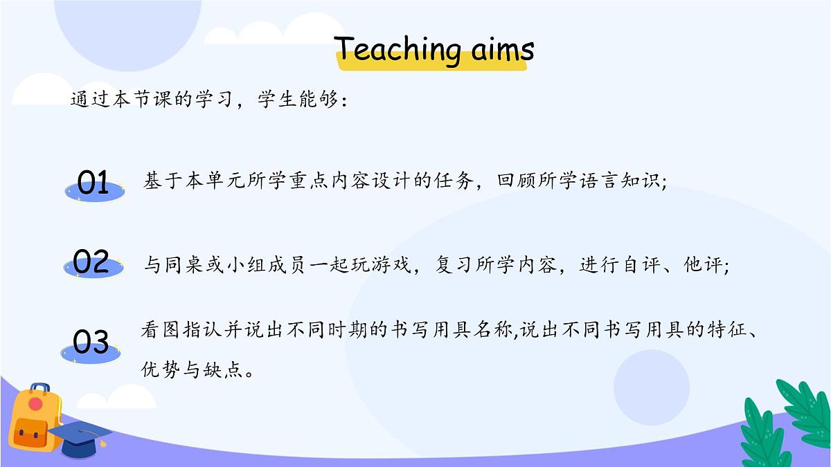 Unit2 My school things Wrap+up & Check it Let’s explore外研版（2024）三上课件第2页