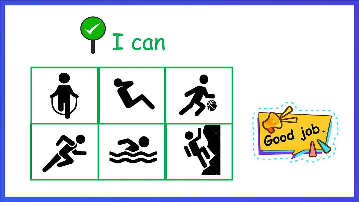 人教PEP版（2024）英语二年级下册Unit 3《I can do it 》lesson 4 课件第5页