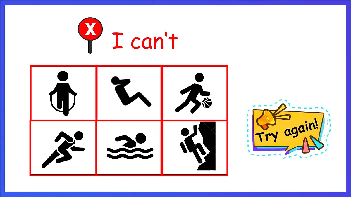人教PEP版（2024）英语二年级下册Unit 3《I can do it 》lesson 4 课件第6页