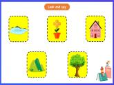 人教PEP版（2024）英語(yǔ)二年級(jí)下冊(cè)Unit 4《Let's design a park》lesson 4 課件+素材