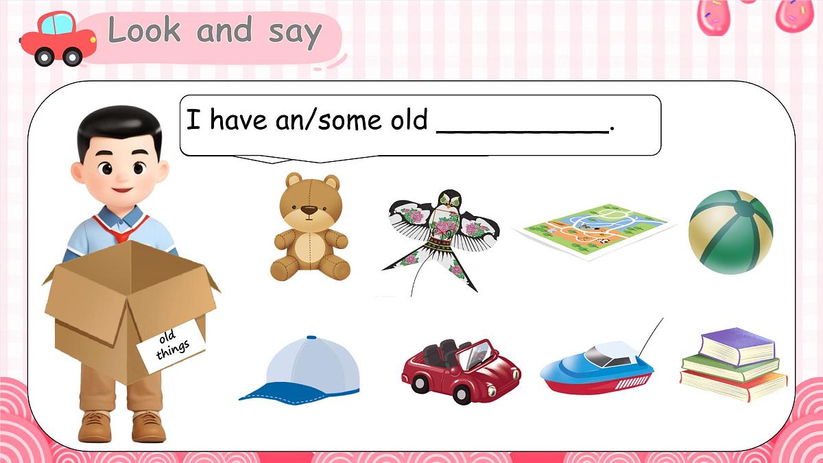 Unit 5 Old toys Part B Read and write 课件 2024-2025学年人教PEP版英语三年级下册第4页