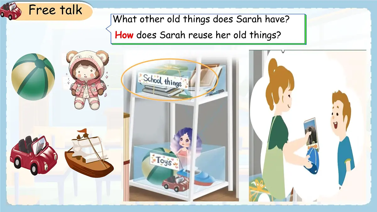 Unit 5 Old toys Part B Read and write 课件 2024-2025学年人教PEP版英语三年级下册第7页