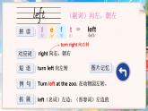 外研版（2024）英語(yǔ)四年級(jí)上冊(cè)  Unit 6 Find your way單詞講解（課件）
