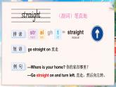 外研版（2024）英語(yǔ)四年級(jí)上冊(cè)  Unit 6 Find your way單詞講解（課件）