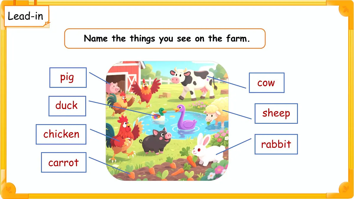 Unit 6 On the farm 单元复习课件 英语译林版（2024）三年级下册第2页
