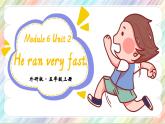 Module 6 Unit 2 He can run fast課件