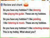 Unit 2 Hobbies Lesson 2（課件）2025-2026學(xué)年人教精通版四年級(jí)英語上冊(cè)