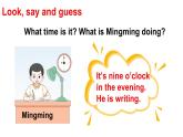 Unit 2 What time do you get up第3課時（課件+素材）2025-2026學(xué)年湘少版四年級英語上冊