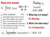 Unit 2 What time do you get up第3課時（課件+素材）2025-2026學(xué)年湘少版四年級英語上冊