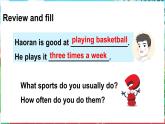 人教精通版（2024）英語四年級上冊 Unit 1 Sports Lesson 3（課件）