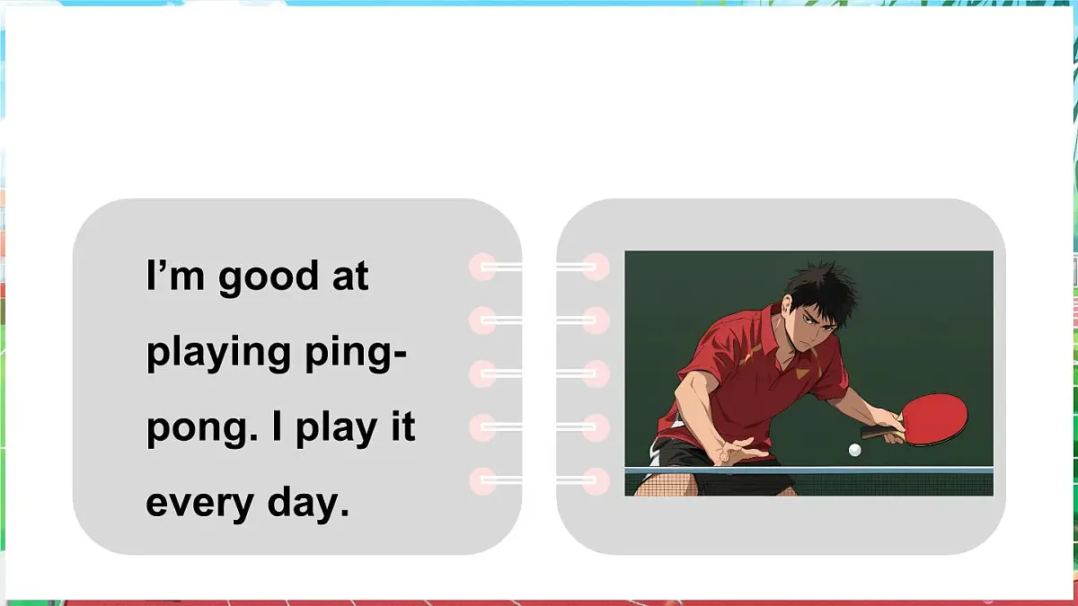 人教精通版（2024）英语四年级上册 Unit 1 Sports Fun time（课件）第3页