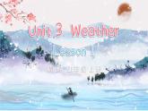 人教精通版（2024）英語四年級上冊 Unit 3 Weather單詞講解（課件）