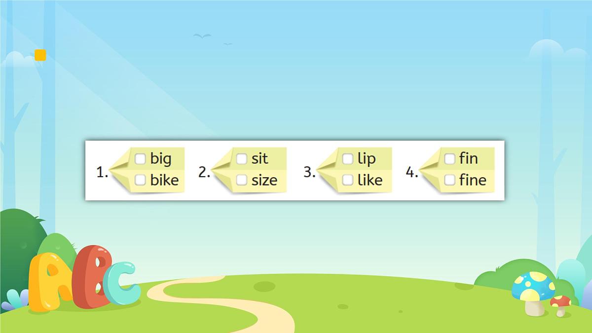 Unit 3 Learning better Part A Let’s spell 课件 英语人教PEP（2024）新课标三年级下册第6页