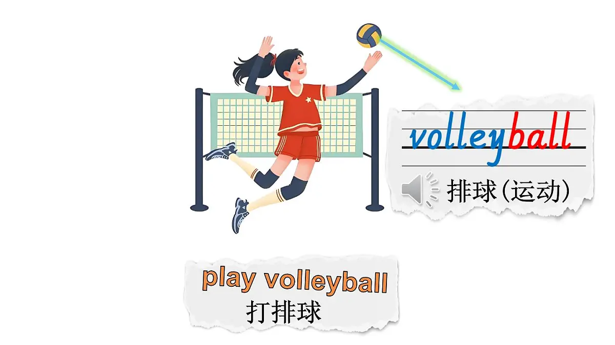 小学英语新外研版（三起）四年级上册Unit 1 I love sports第1课时（Get ready）教学课件（2025秋）第7页
