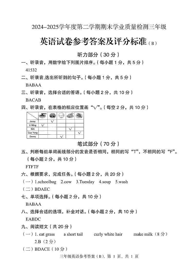 3英B答案第1页