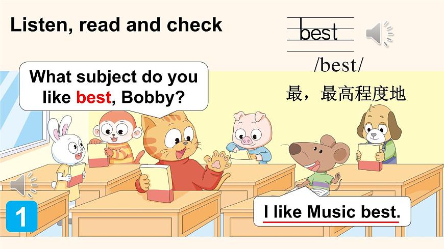 小学英语Unit 1 Our school subjects教学课件ppt-课件下载-教习网