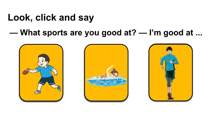 小学英语新人教精通版四年级上册Unit 1 Sports Lesson 2教学课件（2025秋）第2页