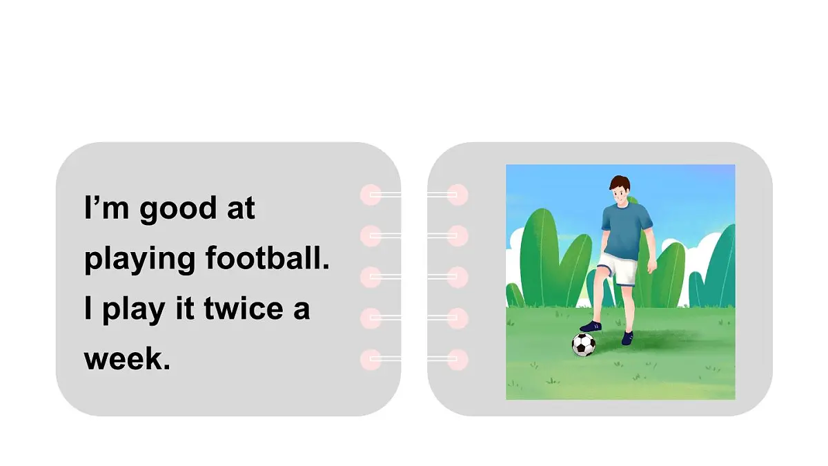 小学英语新人教精通版四年级上册Unit 1 Sports Fun time & Self-assessment教学课件（2025秋）第4页