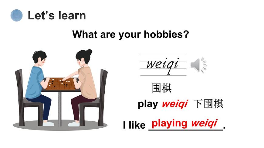 小学英语新人教精通版四年级上册Unit 2 Lesson 2教学课件（2025秋）第5页