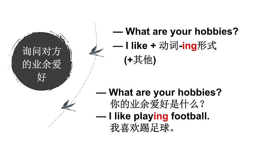 小学英语新人教精通版四年级上册Unit 2 Lesson 2教学课件（2025秋）第6页