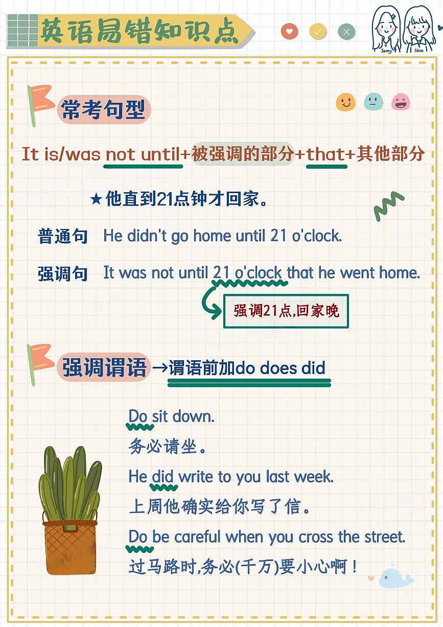 小升初英语易错题专项训练-秒懂强调句（含答案解析）第2页