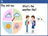 外研版（三起）（2024）英語四年級上冊 Unit 3 What's the weather like 第2課時(shí) Speed up（課件+素材）