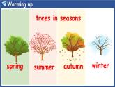 外研版（三起）（2024）英語(yǔ)四年級(jí)上冊(cè) Unit 4 Wonderful seasons 第2課時(shí) Speed up（課件+素材）