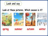 外研版（三起）（2024）英語(yǔ)四年級(jí)上冊(cè) Unit 4 Wonderful seasons 第2課時(shí) Speed up（課件+素材）