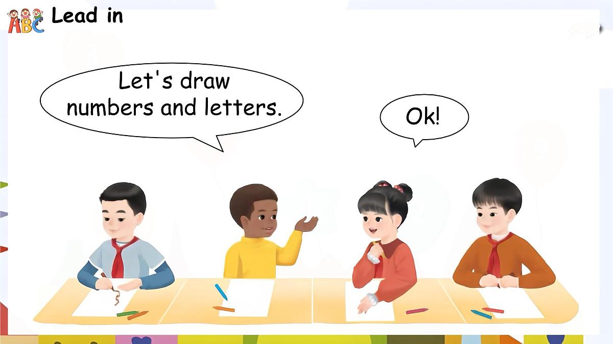 人教版2024二年级上册英语Unit 1 Fun numbers and letters Lesson 3 课件第3页