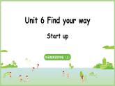Unit 6 Find your way第1課時 Start up（課件）2025-2026學年外研版（三起）2024四年級英語上冊