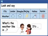 外研版（2024）英語四年級上冊 Unit 3 What's the weather like 第4課時  Hit it big（課件）