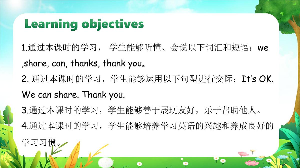 Unit1 第4课时 Part B Let's talk&Look and match（教学课件）第2页