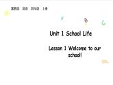 Unit 1 School Life Lesson 1（課件+素材）2025-2026學年冀教版四年級英語上冊