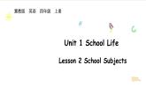 Unit 1 School Life Lesson 2（課件+素材）2025-2026學年冀教版四年級英語上冊