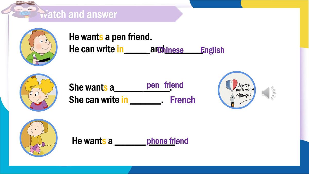 Module 5 Unit 2 I can speak French.课件第6页
