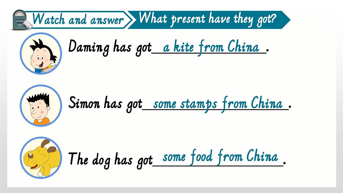Module 6 Unit 2 I’ve got a stamp from China.课件第7页