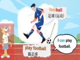 劍橋版英語(yǔ)四年級(jí)上傳Unit 1 I love sports! 第1課時(shí)（Ready to learn）課件（新版教材）