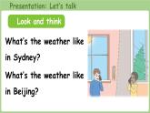 2025-2026學(xué)年度人教版PEP英語(yǔ)四年級(jí)上冊(cè)Unit 5  The weather and us Part A 第1課時(shí)課件