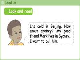 Unit 5 The weather and us Part A 第1課時 Let's talk（課件）2025-2026學年人教版四年級英語上冊