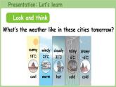 Unit 5 The weather and us Part A 第2課時 Let's learn（課件）2025-2026學年人教版PEP四年級英語上冊