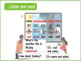 Unit 5 The weather and us Part A 第2課時 Let's learn（課件）2025-2026學年人教版PEP四年級英語上冊