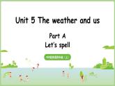 Unit 5 The weather and us Part A 第3課時 Let's spell（課件）2025-2026學年人教版PEP四年級英語上冊