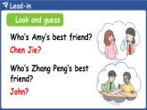 新人教版PEP（2024）英語(yǔ)四年級(jí)上冊(cè)U nit 2 My friends Part B 第4課時(shí) Let's talk & Talk about your best friend（課件+素材）