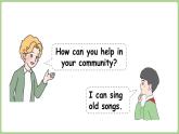 2025-2026學年度人教PEP英語四年級上冊Unit 4 Helping in the community Part B 第4課時課件