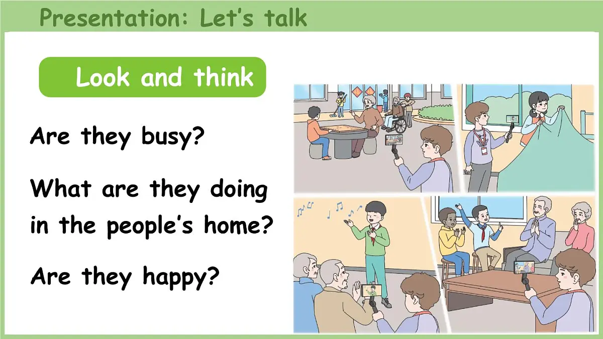 Unit 4 Helping in the community Part B 第4课时课件2025-2026学年度人教PEP英语四年级上册第7页