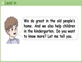 2025-2026學年度人教PEP英語四年級上冊Unit 4 Helping in the community Part B 第6課時課件